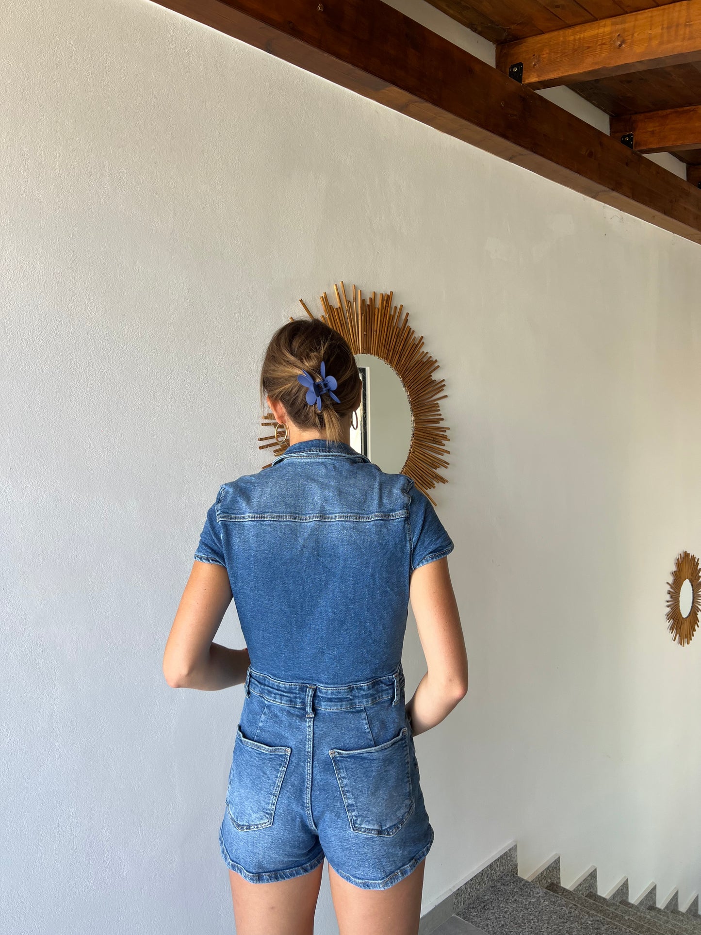 Blue Flower Mile Clip