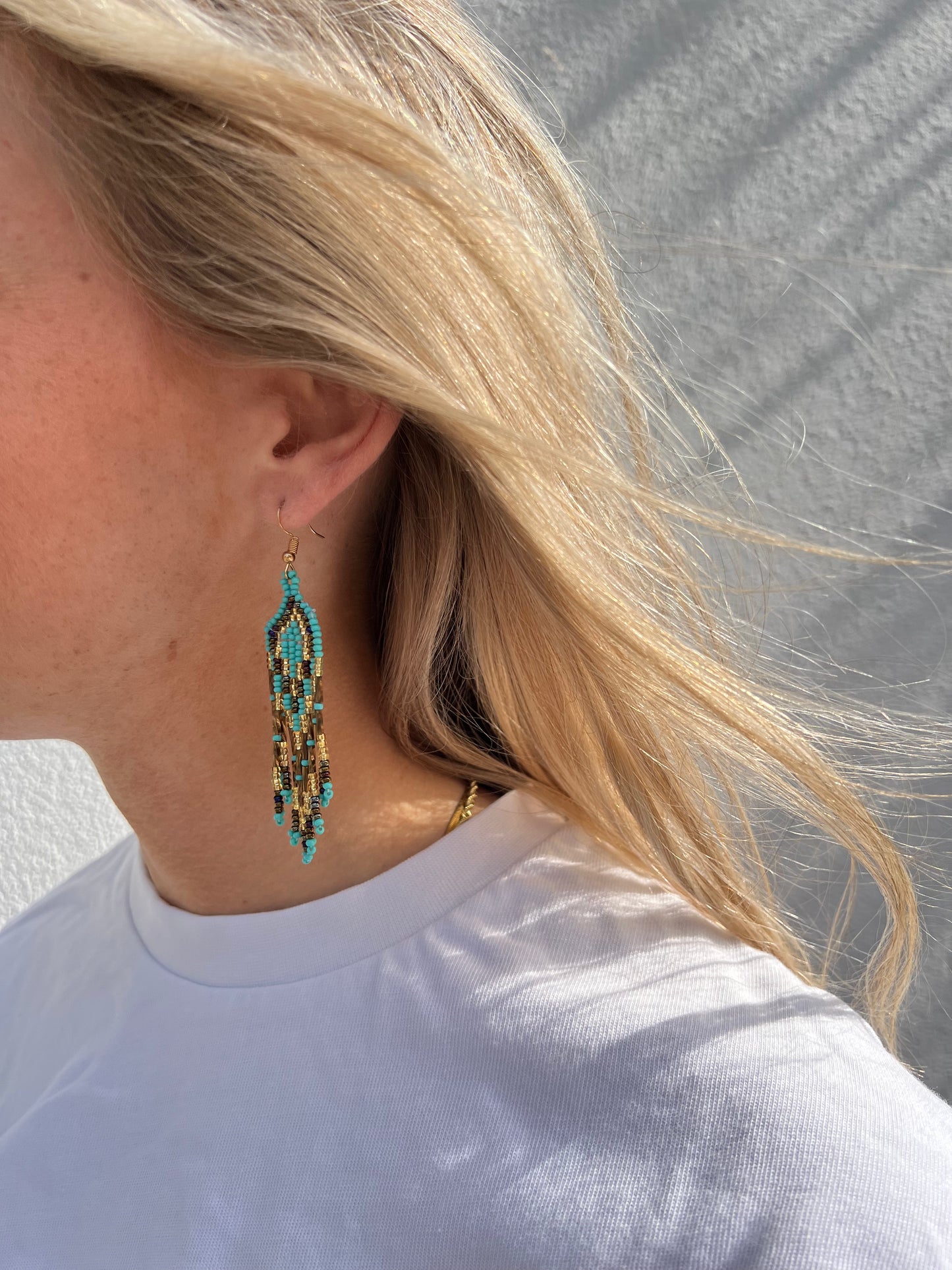 Turquoise Mazunte Earring