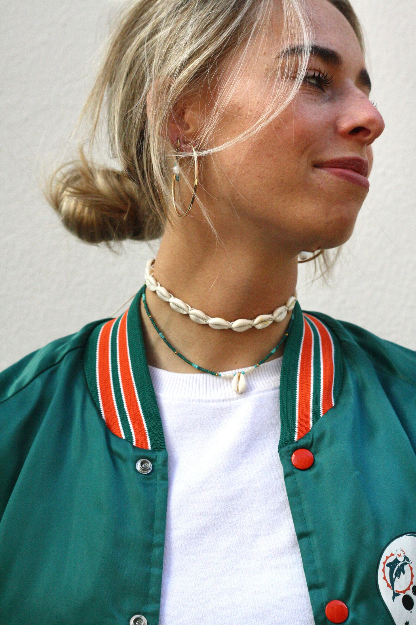 Nusa Shell Choker White
