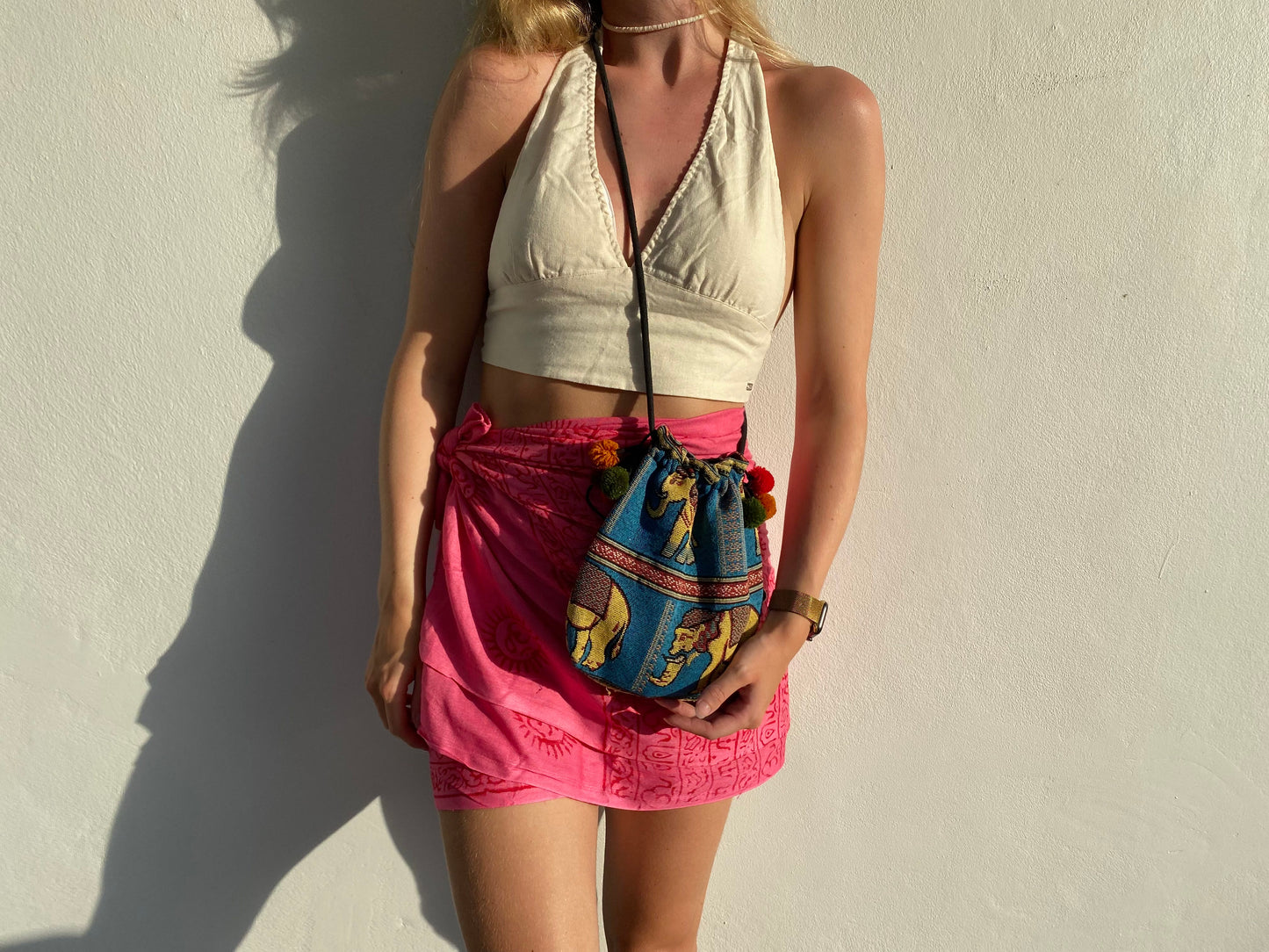 Blue Elephant Mile Bag