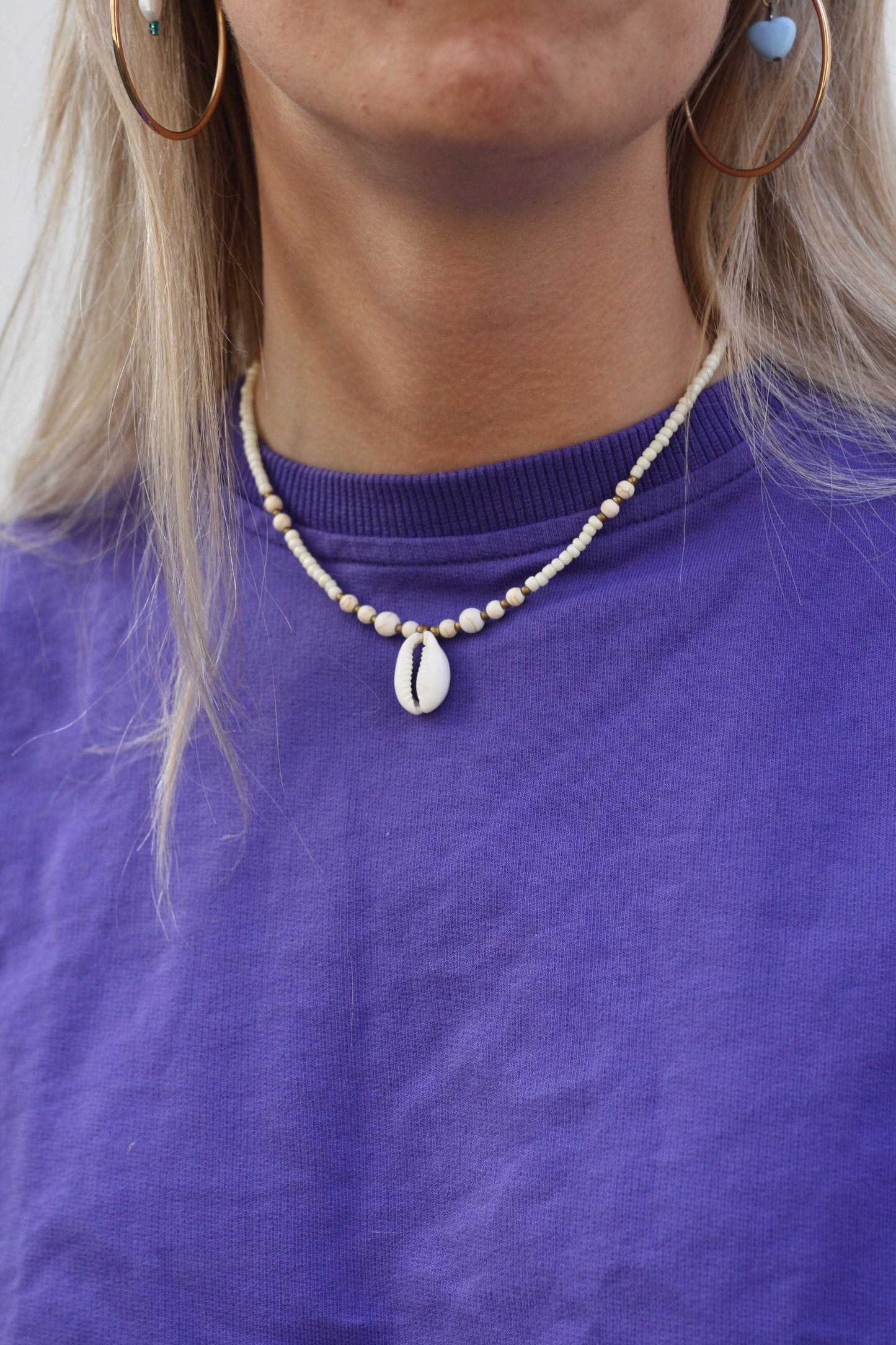 White Shell Necklace