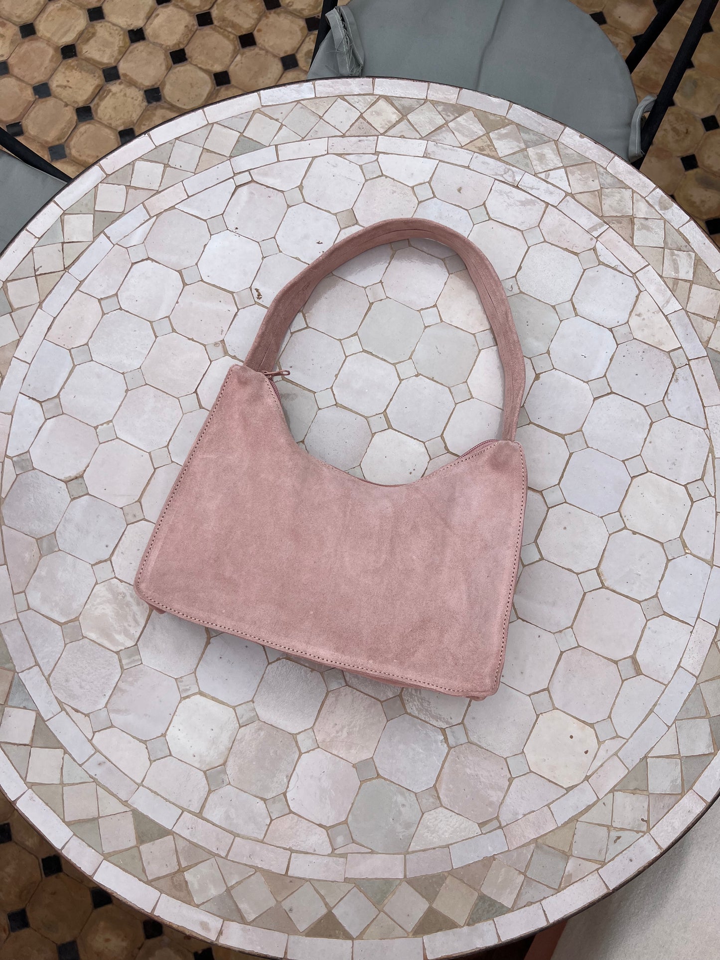 Suède Marra Handbag | Pink
