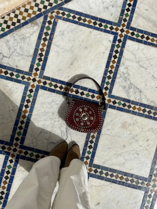 Silver Coin Mile Bag | Small Strap