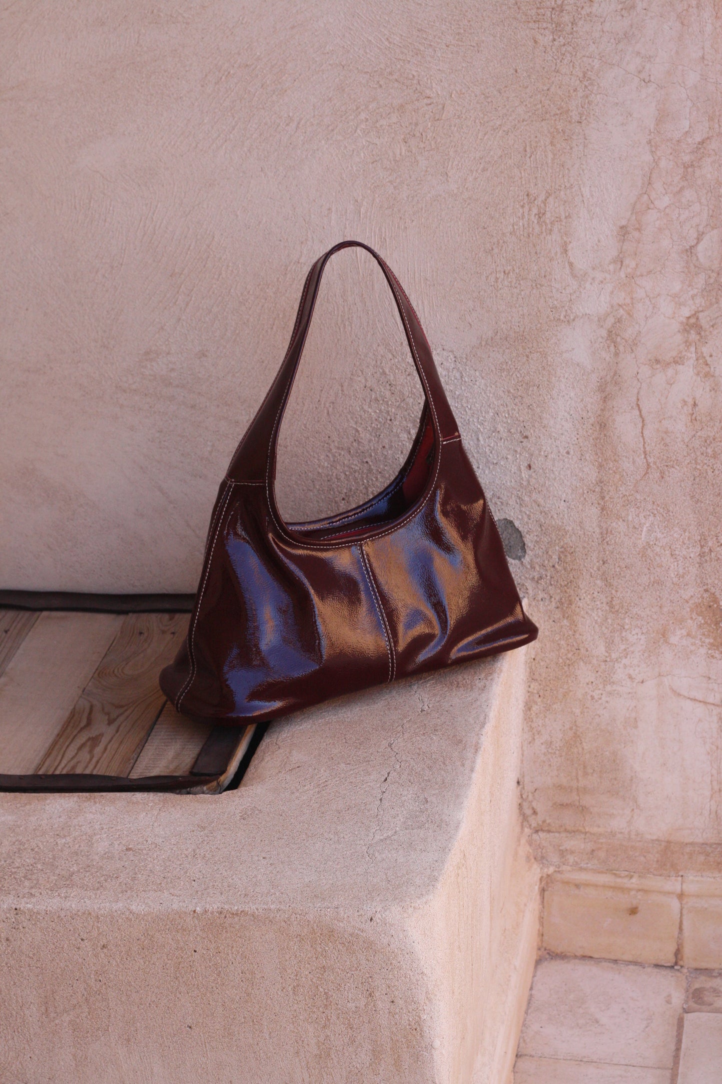 Red Buffalo Bag - Shiny