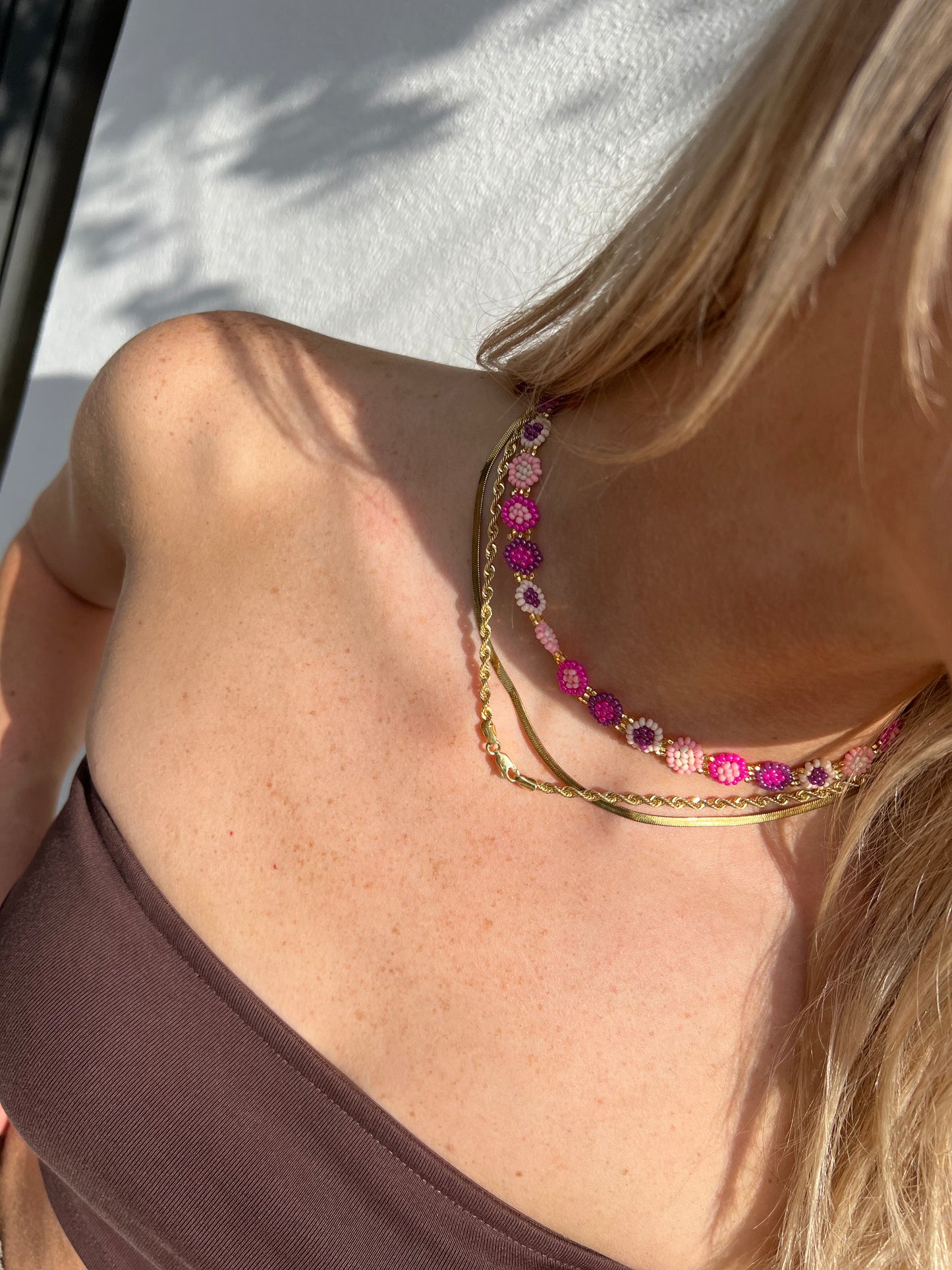 Pink Oaxaca Necklace