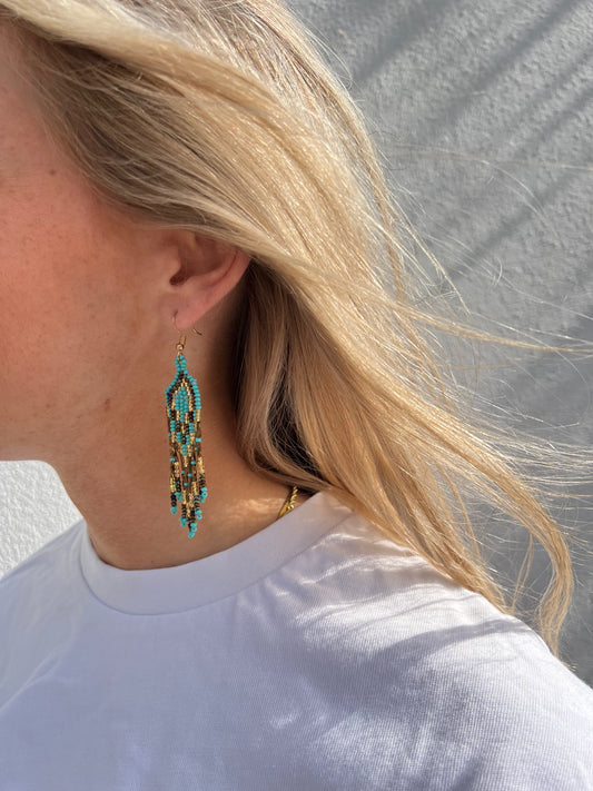 Turquoise Mazunte Earring