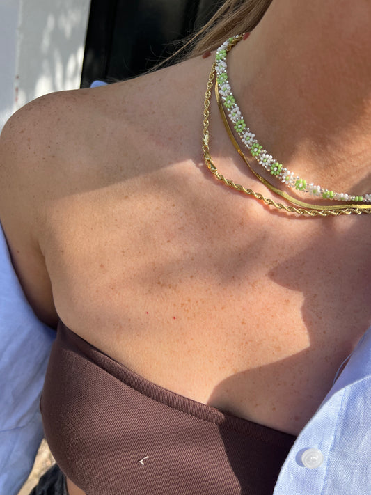 Green Oaxaca Necklace