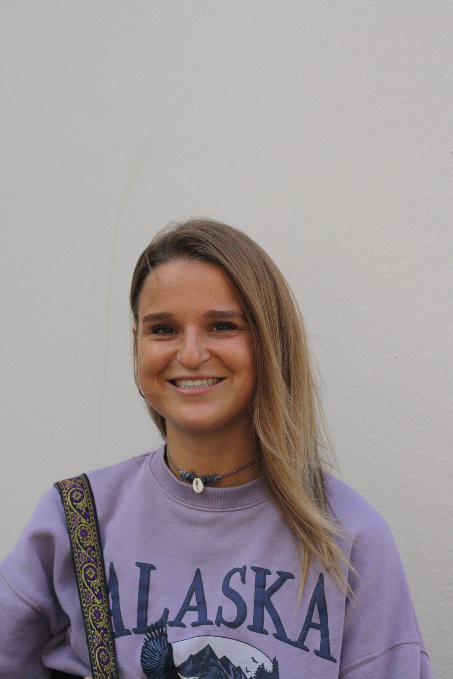Purple Chiang Mai Bag Strap