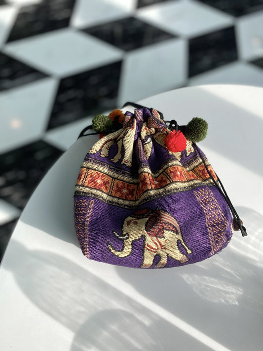Purple Elephant Mile Bag
