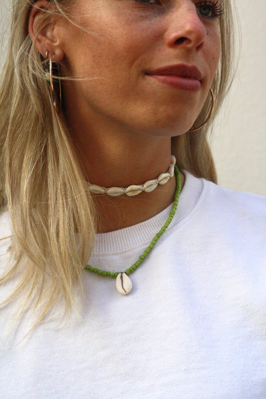 Green Beach Necklace
