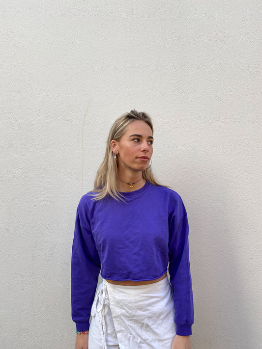 Purple Elephant Necklace