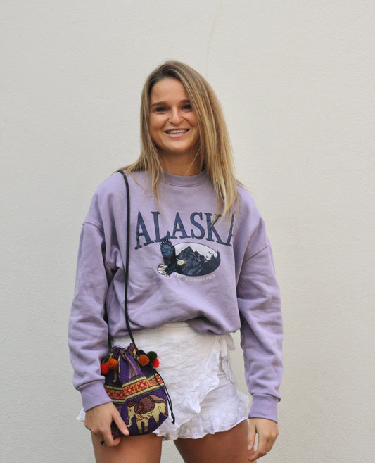 Purple Elephant Mile Bag