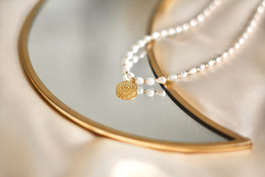 Bohemian Pearl Necklace