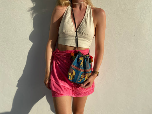 Blue Elephant Mile Bag