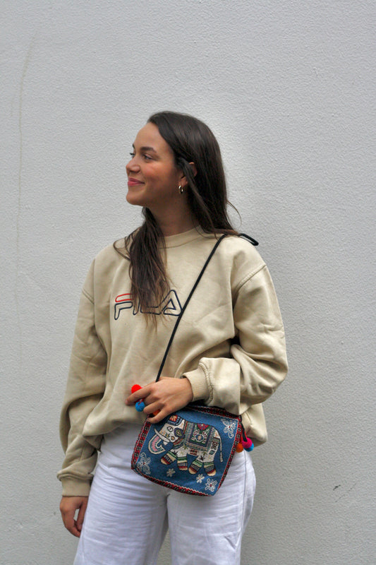 Koh Tao Elephant Bag // Blue