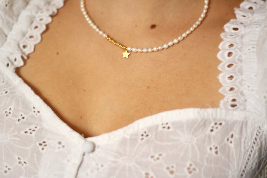 Star Pearl Necklace