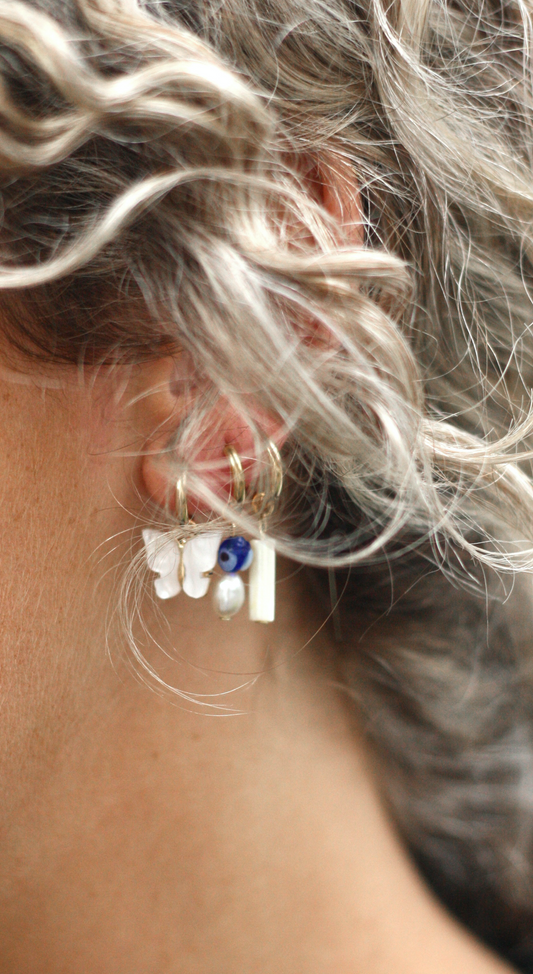 Pearly Eye Earring