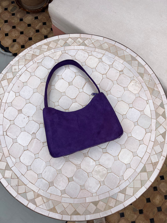 Suède Marra Handbag | Purple