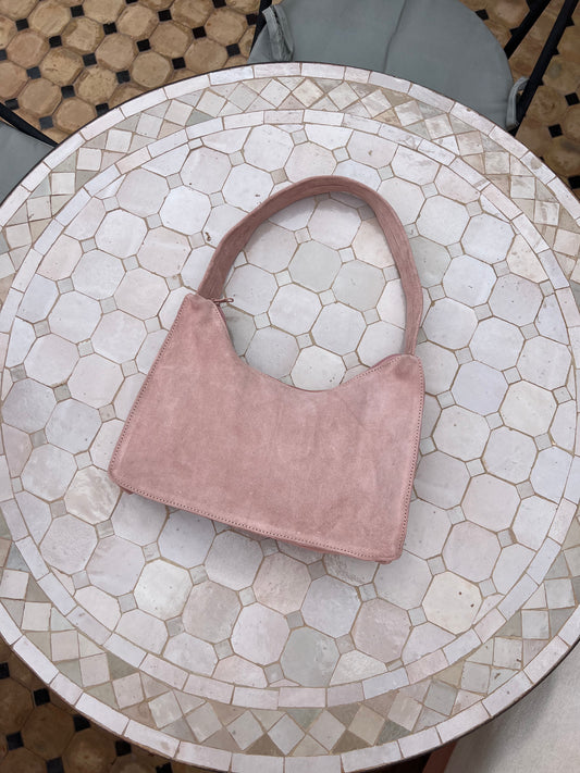 Suède Marra Handbag | Pink
