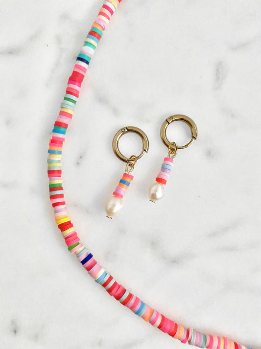 Colored Mile Earring